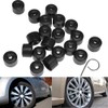 Saihisday Set of 20 Wheel Bolt Lug Nut Cover Cap