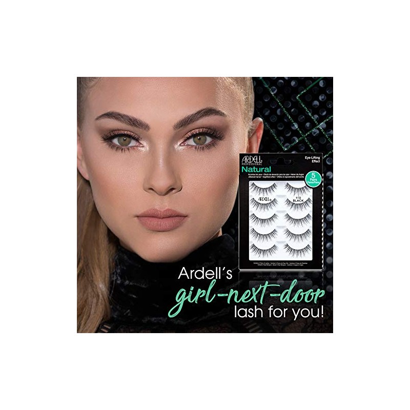 Ardell False eyelashes #110 Black, 5 Pairs x 2 Packs