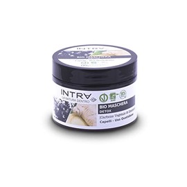 Intra Carbon & Ginger Organic Detox Hair Mask - Everyday Use, 250 ml