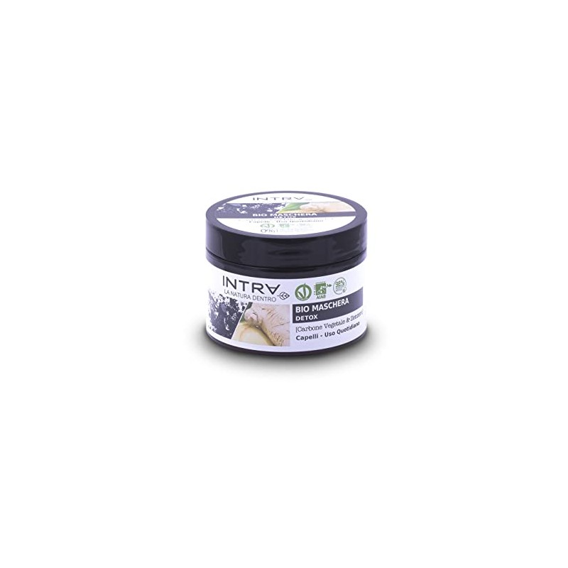 Intra Carbon & Ginger Organic Detox Hair Mask - Everyday