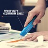 REXBETI 2 Pack Utility Knife with Extra Blades, 2 Color
