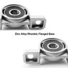 Saiper 4pcs KP08 Pillow Block Mounted Ball Bearing (Diameter 8mm