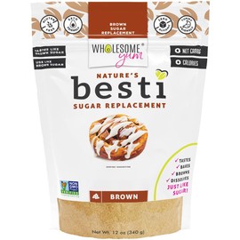 Besti Natural Brown Sugar Substitute – Zero Calorie, Zero Carb, 12 oz