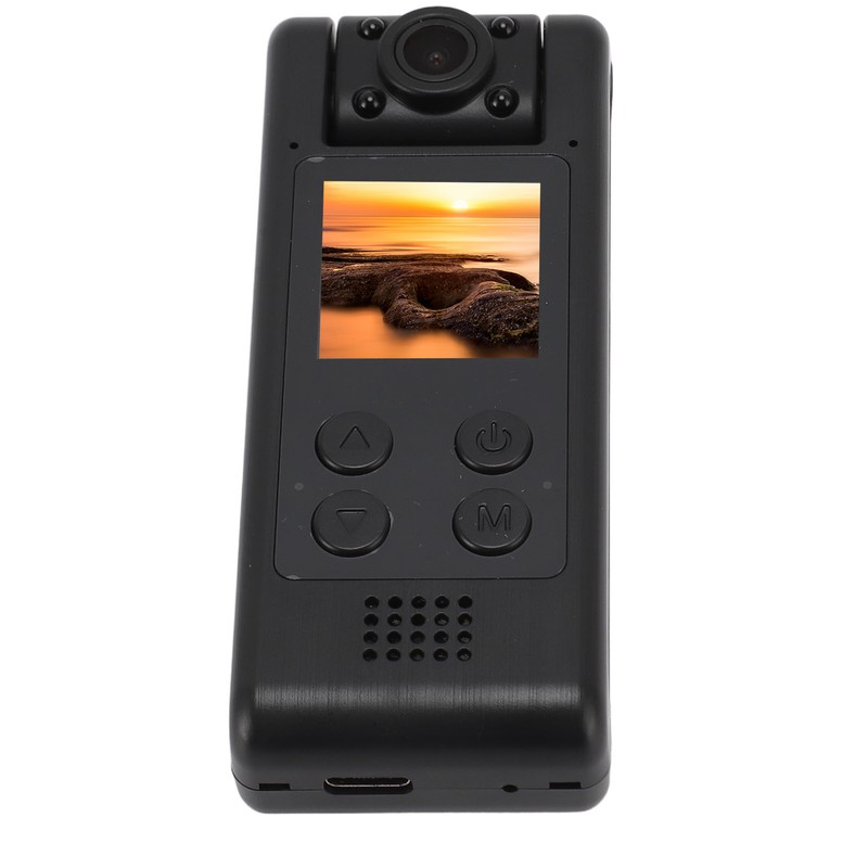 Body Worn Camera Professional 180 Degree Rotation HD Night Vision