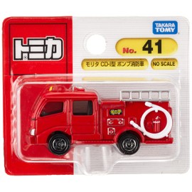 Takara Tomy Tomica No. 41 Morita Pump Fire Truck (Blister)