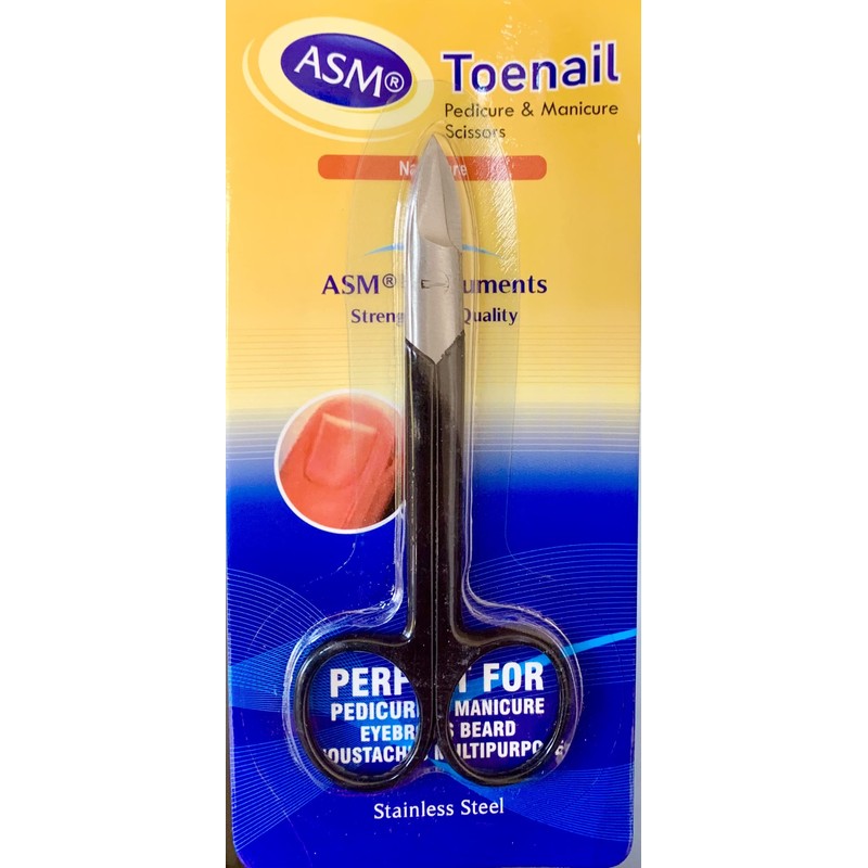 Professional Pedicure Ingrown Toenail Scissors Clippers Stainless Steel Heavy Duty