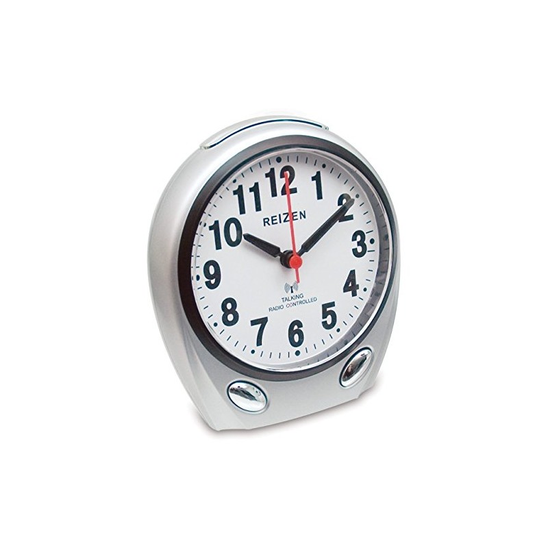 Reizen Talking Atomic Analog Alarm Clock
