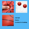 ABAJI Mini Basketballs Red 2 PCS 5" Set with Random