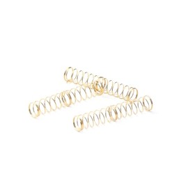 auguri Gold Plated Keyboard Switch Springs 37g for Mechanical Keyboard MX Switches Custom Replacement Dual Stage Springs 110pcs/pack 22mm Keyboard Springs