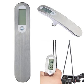 TOPARCHERY Bow Scale with Hook Clear LCD Display 110lb/50kg Hanging Handheld Scale Recurve Compound Bow Tune Scale Peak Weight Hold Weight Portable Multifunctional Digital Scale
