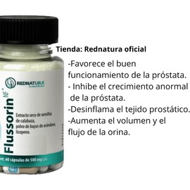 FLUSSORIN (desinflama,cuidado y salud Prostata.Original Rednatura)