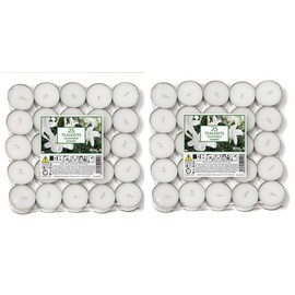 Price's Candles - Aladino Jasmine Scented Tea Lights 50 Pack - 021961D