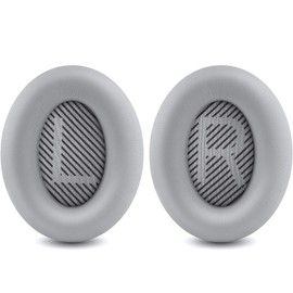 Bingle Replacement Ear Pads for Bose QC35, Compatible with Bose QuietComfort 35 (QC35 ii) Headphones, Professional Replacement Ear Pads for Bose QuietComfort 35 II QC35 II (Grey)