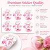 Sweet 16 Birthday Favor Stickers: 120 Paper Round Labels