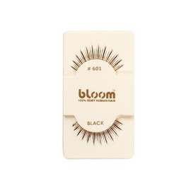 12 Pestañas de Cabello Natural Remy Bloom modelo 601