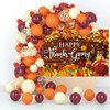 Mocsicka Happy Thanksgiving Banner Backdrop Fall Pumpkin Friendsgiving Party Decorations