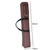 3x4 Soft Pool Cue Case for 1/2 Snooker Cues, Oxford