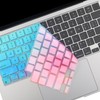 2 Pack Colorful Keyboard Cover for 2024-2023 MacBook Air M3