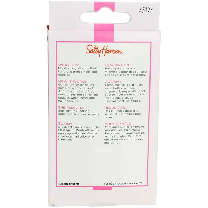 Sally Hansen Vitamin-E Nail & Cuticle Oil (2 Pack)