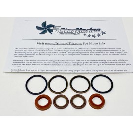Five Star Marine Volvo Penta SX-A DPS-A DPS-B OceanX Outdrive Trim Cylinder Ram Rebuild Kit