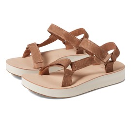 Teva Women's W Midform Universal Grooveline Sandal, Maple Sugar, 5