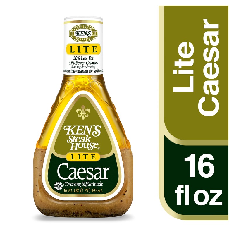 Ken's Light Ceasar Dressing, 16 oz, 2 pk by Ken's