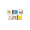 Toshin Pack P1-GM011 Bread Lobby Frame Magnet Collection (Bread Lobby