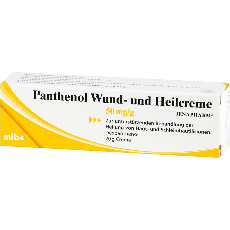 PANTHENOL Jenapharm Wound and Healing Cream 20 g