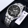 Reloj De Cuarzo Casual De Acero Impermeable Para Hombre D22