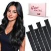 SEGO Single Clip In Hair Extensions Real Human Hair Short