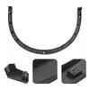 Rear Fender Trims, for 2018-2023 Volkswagen Tiguan, Black Plastic Fender