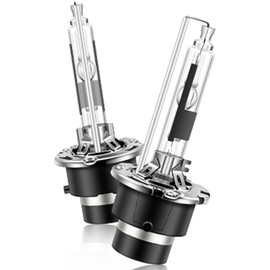 Superall D2R 35W 6000K Cold White Xenon HID Headlight Bulbs 85126UB 66250 85126WX Replacement - Pack of 2 (Not fit Halogen Headlight Assembly)