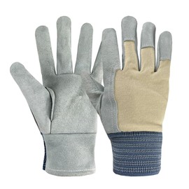 DAYKET Cowhide Gardening Work Gloves