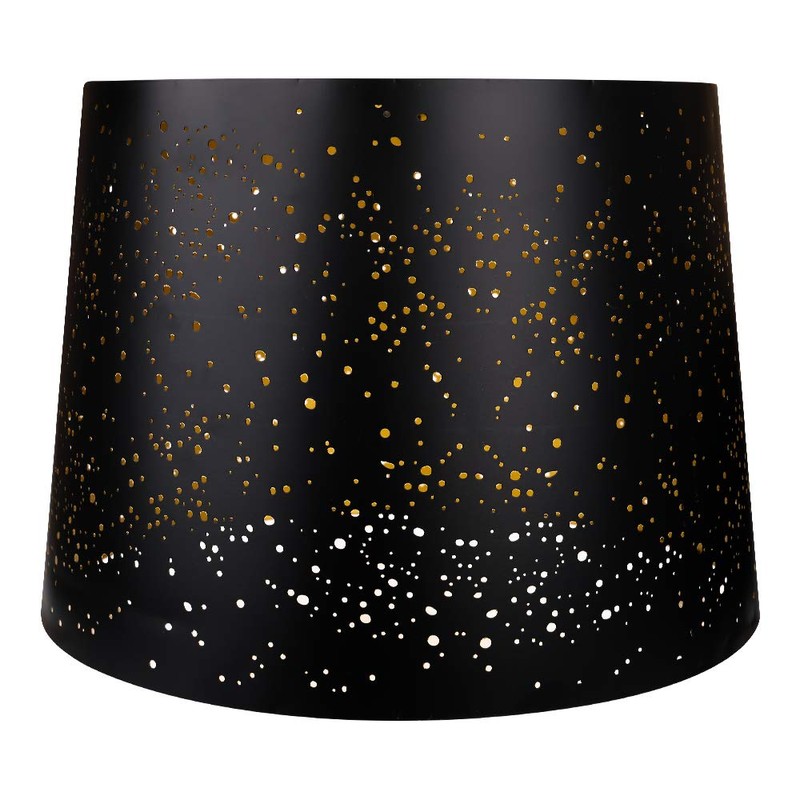 Metal Etching Process Large Lamp Shades, ALUCSET Drum Big Lampshades