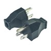 NEMA 5-15P Electrical Replacement Plug,Extension Cord Ends 125V 15A 2Pole