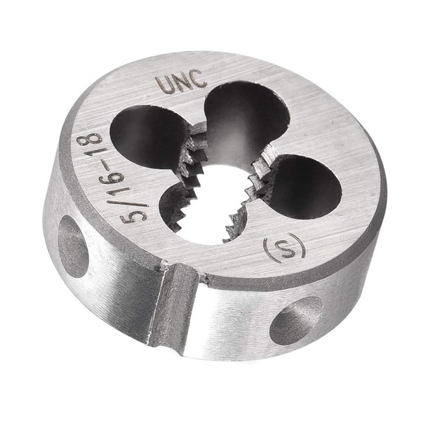 TA-VIGOR 1pc 5/16-18 UNC Metric Adjustable Threading Die, Alloy Tool