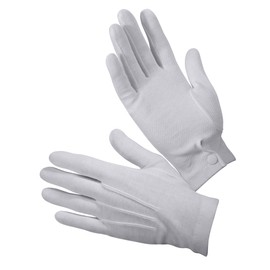Rothco Gripper Dot Parade Gloves (White, Medium)
