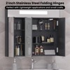 ZIUZI 16 Pcs Small Stainless Steel Door Hinges, 2 inch