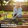 Leader Hose for Outdoor Garden Connection: 2FT 1/2" Short Hose