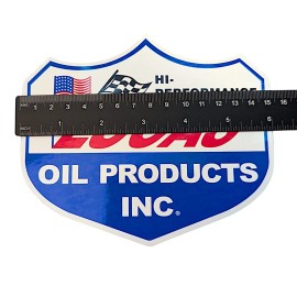 Lucas High Performance Oil Products Vinyl 6" Sticker Decal