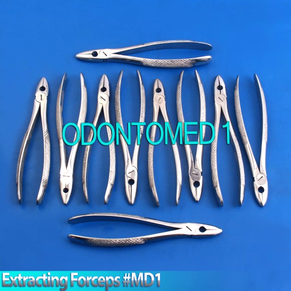 ODM 10× Surgical Dental Extracting Mead Forceps MD1 Upper Incisors