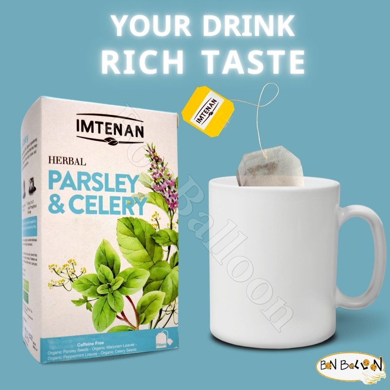 2 Pack Herbal Imtenan Parsley And Celery Tea Bag Natural