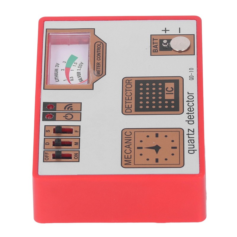 Quartz Tester Watch Battery Tester Demagnetizer Timegrapher Demagnetization Measure Machine