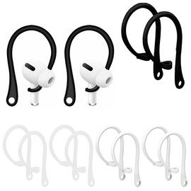 JEYORZY 6 Pairs Anti Lost Ear Hooks TPU Material Headphone Hooks Compatible with Most Bluetooth Headphones for Sports Running Training