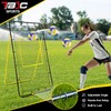 Volleyball Rebounder Net 7x4 ft, 6 Angles Adjustable Volleyball Training