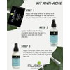 Rusens - Kit Antiacné, Regula la Producción de Grasa y