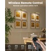 EZVALO Picture Light for Wall, 4800mAh Rechargeable Wireless Remote, 16in