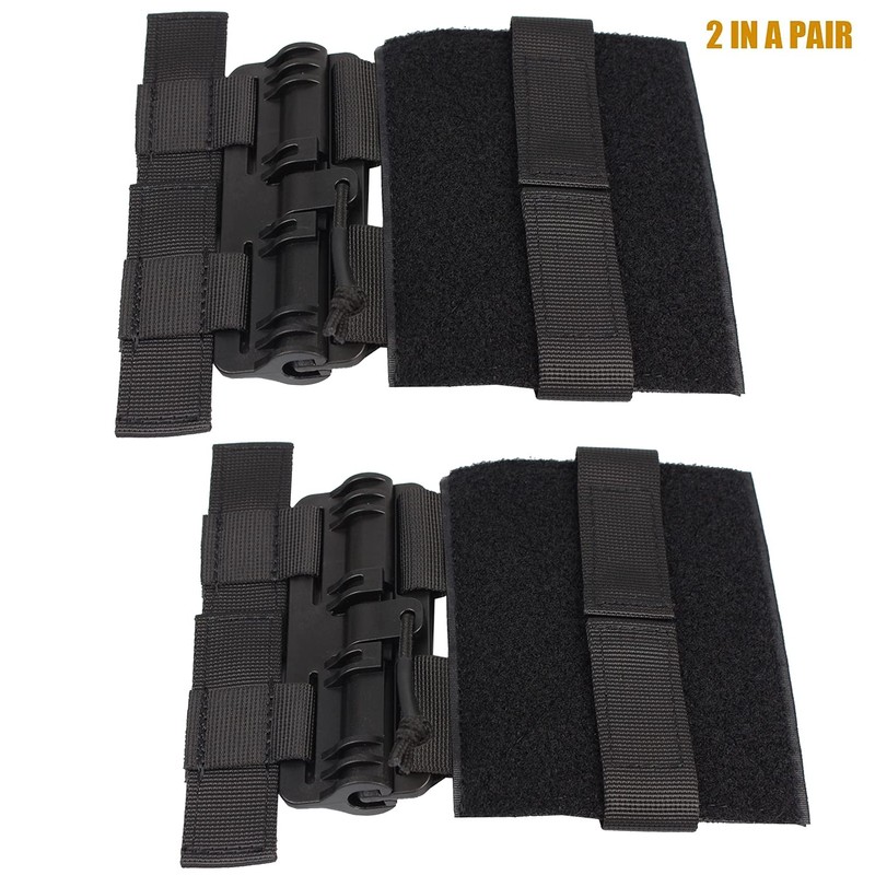 ROCOTACTICAL Quick Release Buckle Set,Single Point Molle Quick Disconnect Side