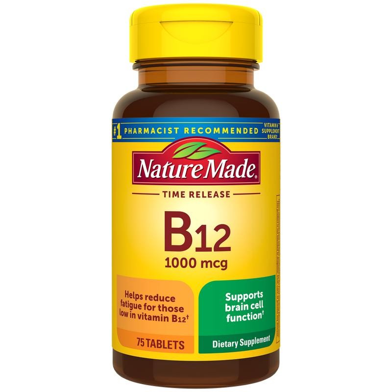 Vitamin B12 Time Release 1000 mcg Tablets:_75