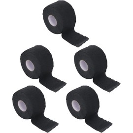 5 Rollos de Tiras de Papel para el Cuello de Barbero, Banda de Papel Elástica Profesional para el Cuello para Peluquería, Tiras de Cuello de Barbero, Bandas Desechables de Papel